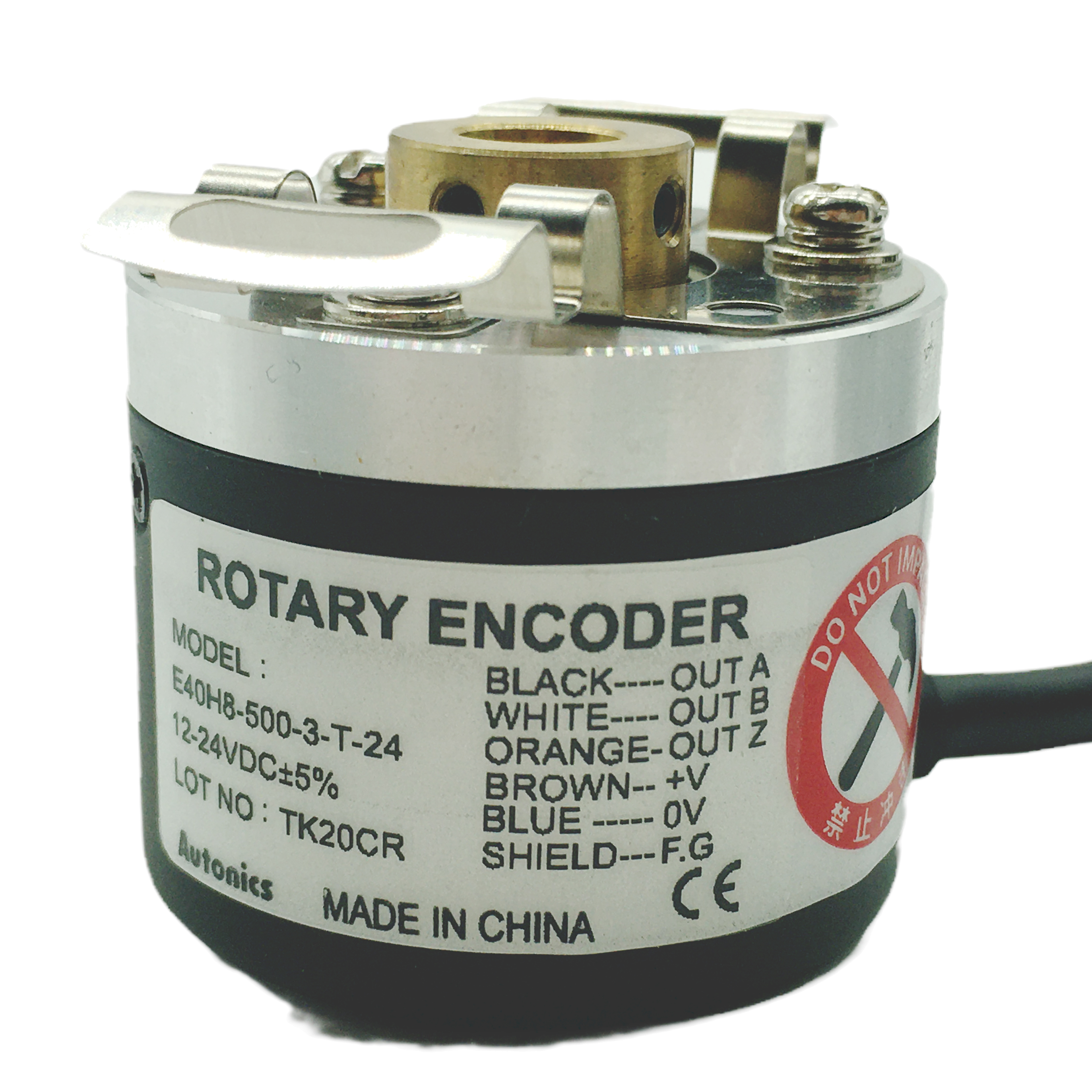 E40H8-500-3T-24 Autonics Encoder New And Original Incremental Rotary Hollow Type Encoder
