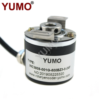 Hot Sale 8mm Half Hollow Shaft 600ppr Push Pull Incremental Rotary Encoder