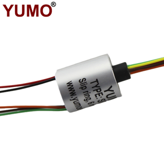 YUMO SR012C-6 Connector OD12mm 6wires Electric Swivel Slip Ring
