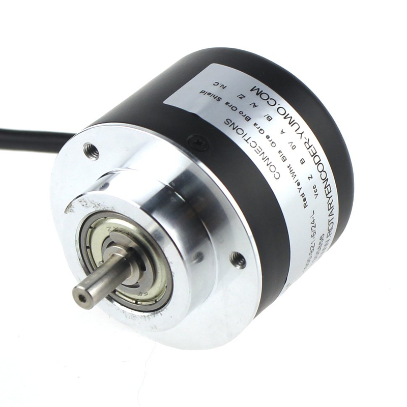 ISC5806-401-1000-BZ1-524-L Outer diameter 58mm Solid Shaft Incremental Optical Rotary Encoder