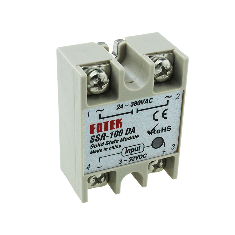 SSR-100DA 100A Load Current Single Phase Solid State Relay