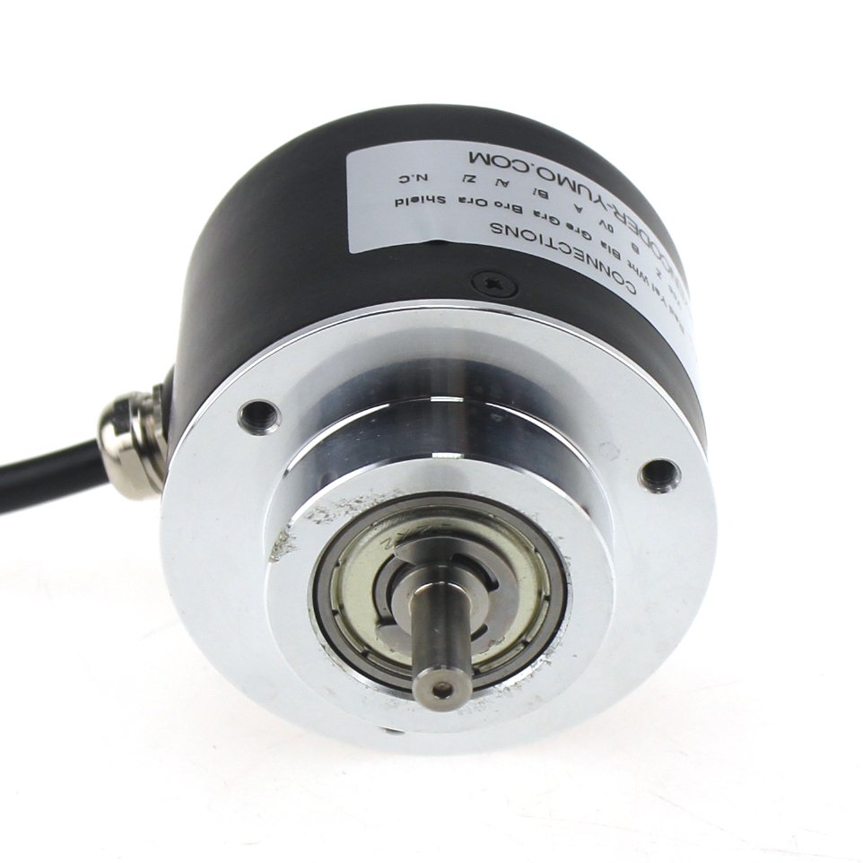 ISC5806-401-1000-BZ1-524-L Outer diameter 58mm Solid Shaft Incremental Optical Rotary Encoder