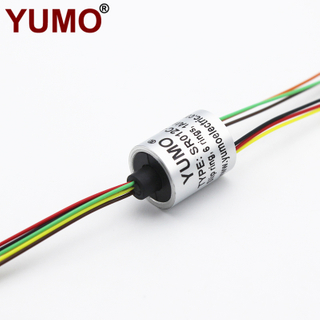 YUMO SR012C-6 Connector OD12mm 6wires Electric Swivel Slip Ring