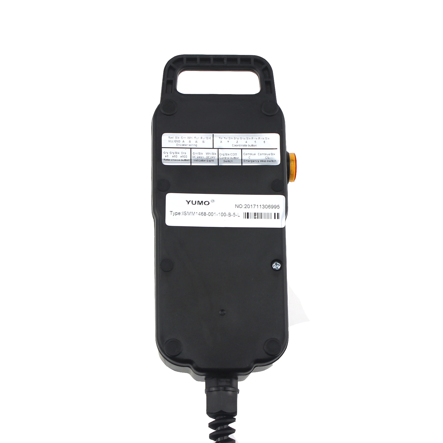 ISMM1468-001-100-B-5-L Pulse Generator MPG Hand wheel CNC Pendant Rotary Encoder