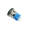 YUMO Hot Sale 19mm 250V LED Momentary Latching Push Button Switch
