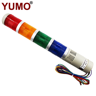 STP5 AC230V 4 layer flashing LED tower light with buzzer