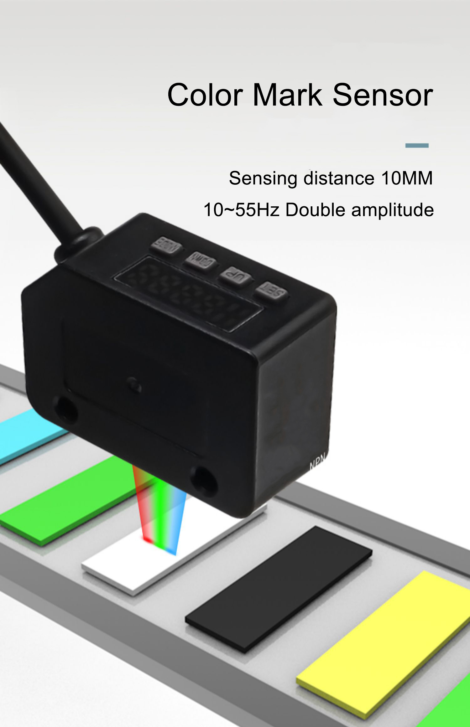 YUMO LS-101 Digital Color Mark Sensor