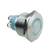 YUMO Metal push button JS22F-11E-W-12V-S Selevator equipment waterproof LED button