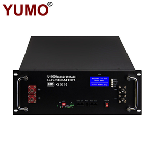 YUMO SBS-100AH Lithium Energy Storage Battery 100ah 48v Lifepo4 Battery Solar Battery 4.8kwh with digital display
