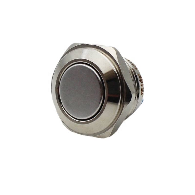 YUMO JS16F-10JN waterproof push button switch push on off switch push button start switch