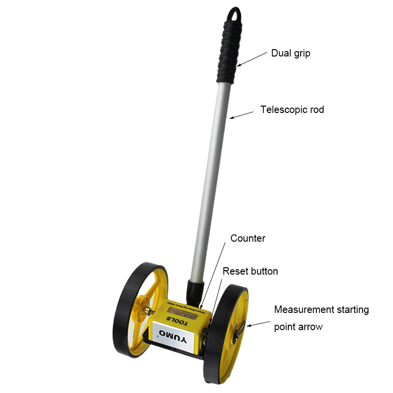 Engineering Digital Display Outdoor Highprecision Mechanical Counter Large Mechanical Wheel