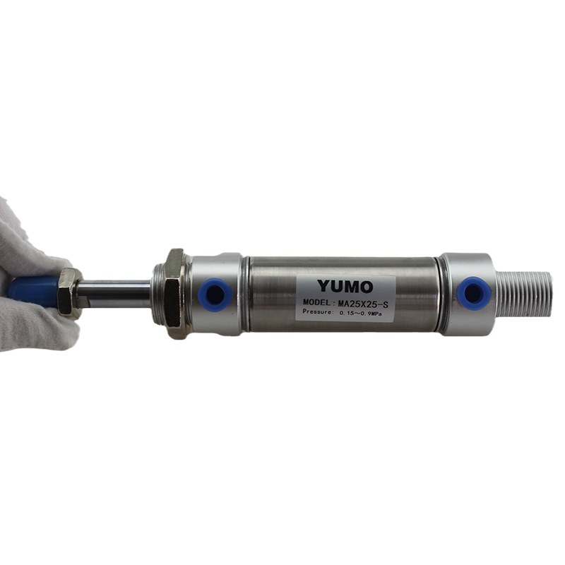 YUMO SMC replacement of MA25x25-S with magnetic pneumatic tool of small air cylinder