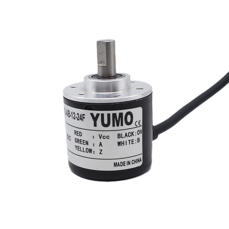 YUMO 42PPR Incremantal Magnetic Rotary Encoder MSC3808-001G-42-AB-12-24F