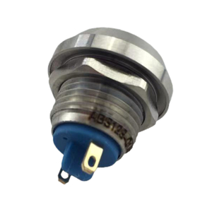 YUMO IP67 12mm Stainless Steel RoHS Screw Terminal Ball Copper Plating Momentary Metal Push Button Switch