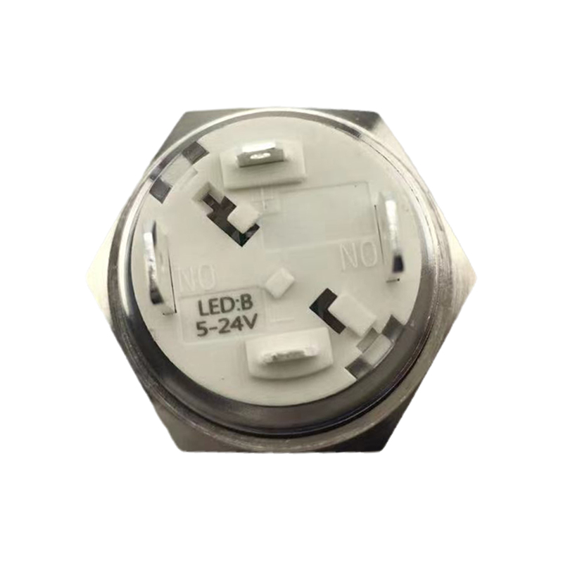 YUMO 22mm MAX Current 16A Metal Push Button Switch Waterproof IP65 Momentary with LED Light
