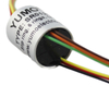 Hot Sales SR012C-6 Connector OD12mm 6wires Electric Swivel Slip Ring