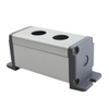 19mm Waterproof Aluminium Alloy Metal Push Button Switch Box Outdoor Power Control Box with 2 Holes