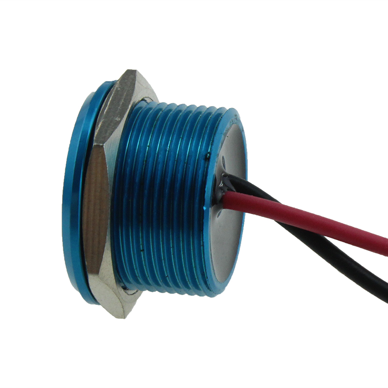 19mm piezo switch, IP68 whole waterproof Explosionproof Momentary or lock type use in bad environment piezo switch