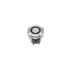 YUMO 16mm ABS16S-P1-E Ring Red LED IP67 Metal Push Button