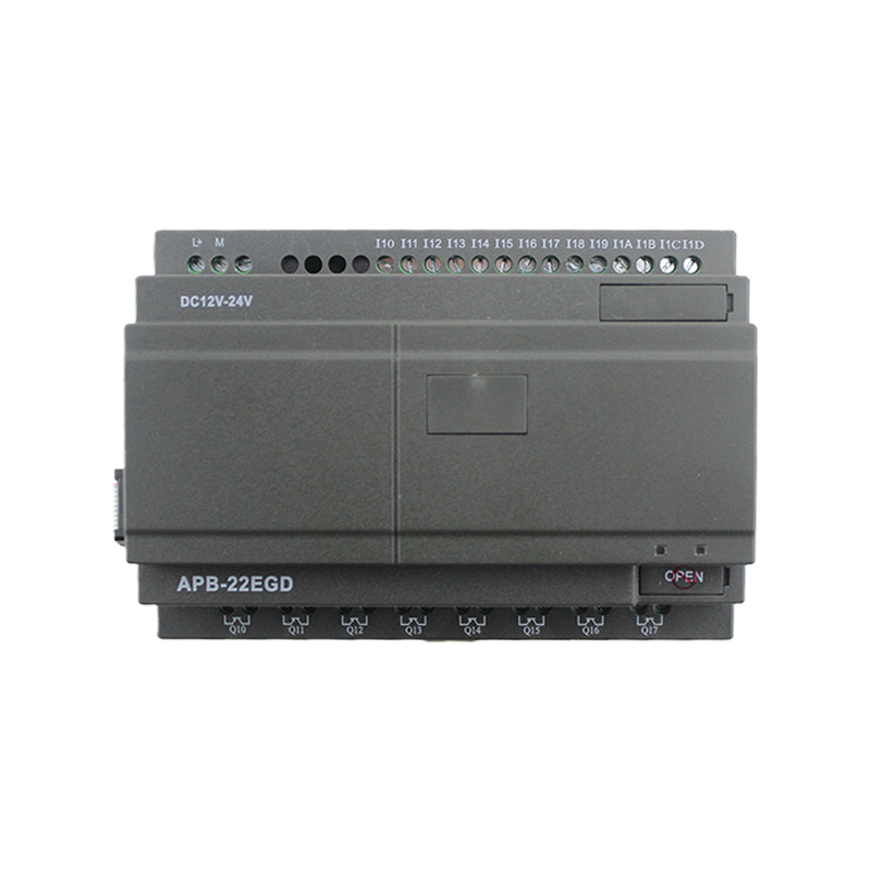 YUMO PLC NO:APB-22EGD DC12V-24V 14 Points Digital Input, 8 Point PNP Transistor Output