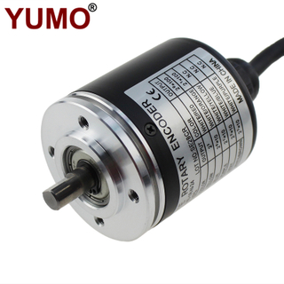 EP50S8 Diameter 50mm 360ppr IP64 Shaft Type Absolute Rotary Encoder