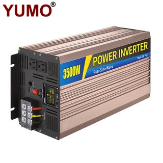 YUMO Pure Sine Wave Inverter SGPE3500w 12/24/48VDC (Color Display And Remote Control Is Optional)