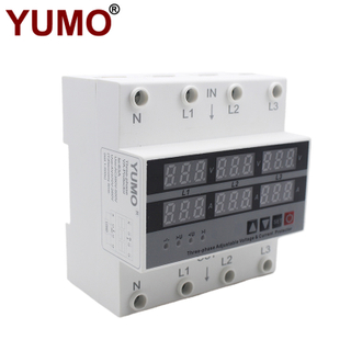 YUMO NP5-VA OVERVOLTAGE AND UNDERVOLTAGE PROTECTOR 63A 380VAC