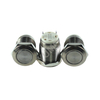 ABS12S series stainless steel 12mm flat type metal push button switch