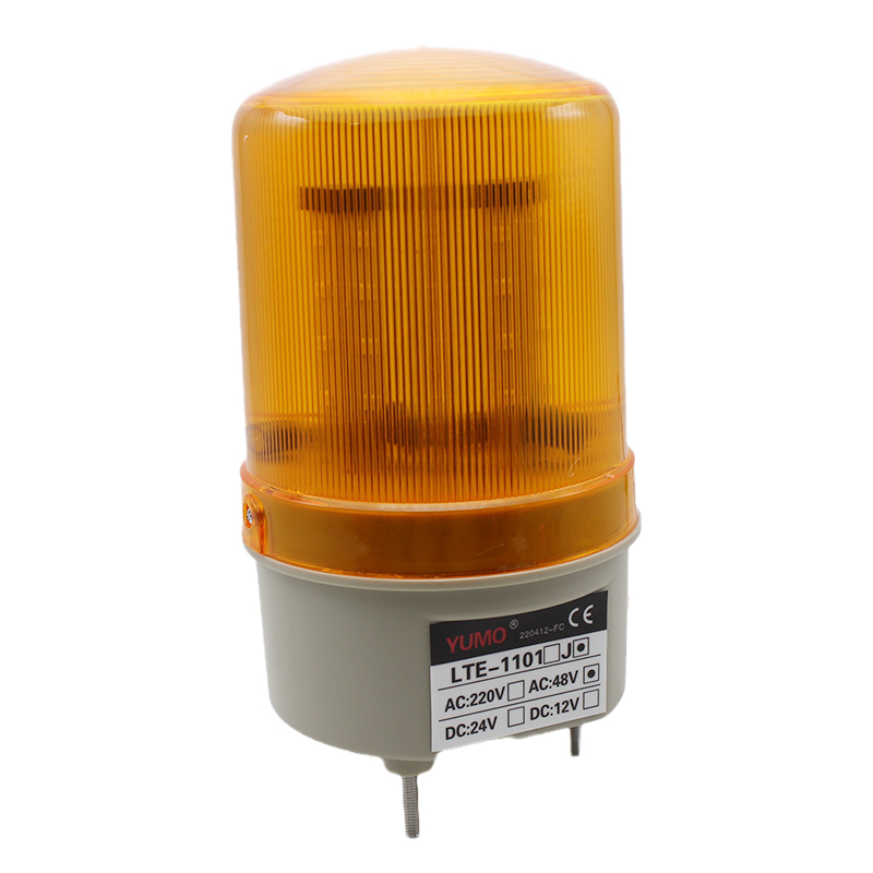 48VAC LED Warning Light with Buzzer LTE-1101J alarm lamp