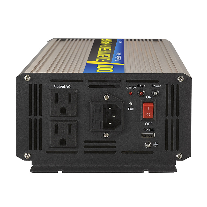 YUMO SGPC 1000W Pure Sine Wave Inverter With UPS Inverter 12V 220V Solar Inverter Battery Charger High Frequency