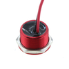 Waterproof Piezo Switch Flat Head Aluminum Momentary Piezo Switch