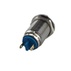 YUMO ABI12C-P1 12mm LED Blue IP67 Brass Type Indicator Light